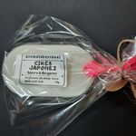 Casa si Gradina - Decoratiuni - Aromaterapie si lumanari - Odorizante camera - Parfumant dulap haine, Cires Japonez – Sakura, Bergamot, Oval, handmade, ceară soia, 30g - Infinity.ro