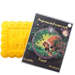 Casa si Gradina - Decoratiuni - Aromaterapie si lumanari - Odorizante camera - Odorizant Zodia Ta, Taur – Portocala, Mosc, Lavanda, tableta parfumata dulap, handmade, Candelis, ceară soia 35g - Infinity.ro