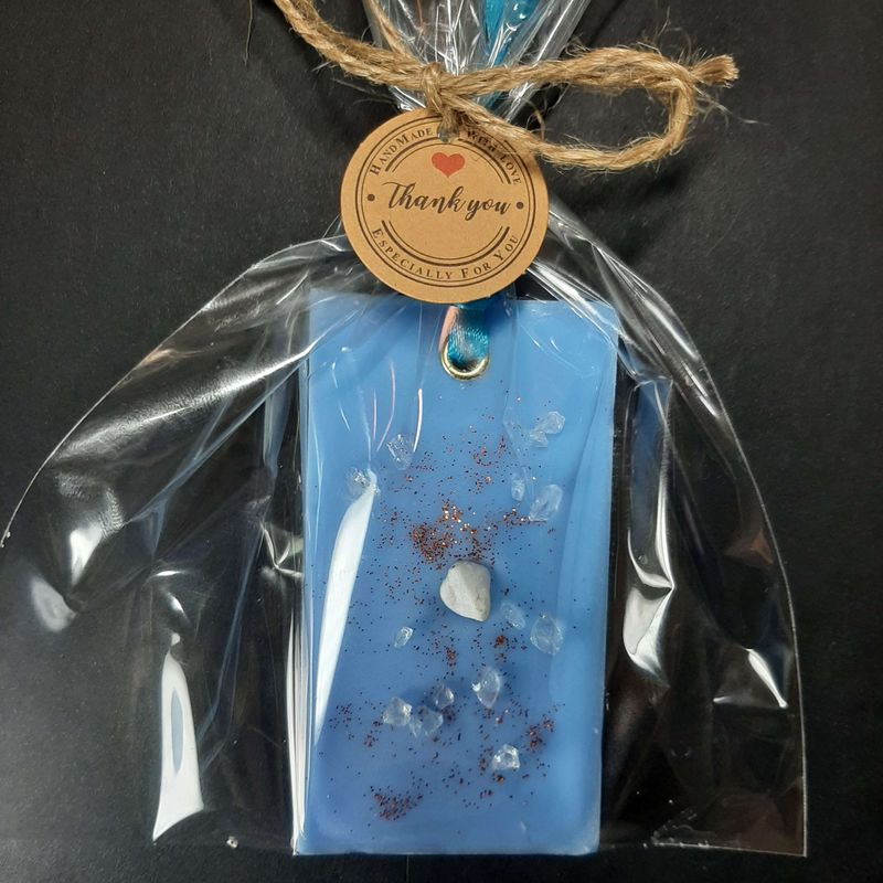 Casa si Gradina - Decoratiuni - Aromaterapie si lumanari - Odorizante camera - Parfumant dulap haine, Ocean Dreams – Note marine, Pepene Galben, Portocală roșie, Paciuli, Dreptunghi, handmade, 30g - Infinity.ro