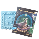 Casa si Gradina - Decoratiuni - Aromaterapie si lumanari - Odorizante camera - Odorizant Zodia Ta, Capricorn – Ocean, Mosc, Vanilie, tableta parfumata dulap, handmade, Candelis, ceară soia 35g - Infinity.ro