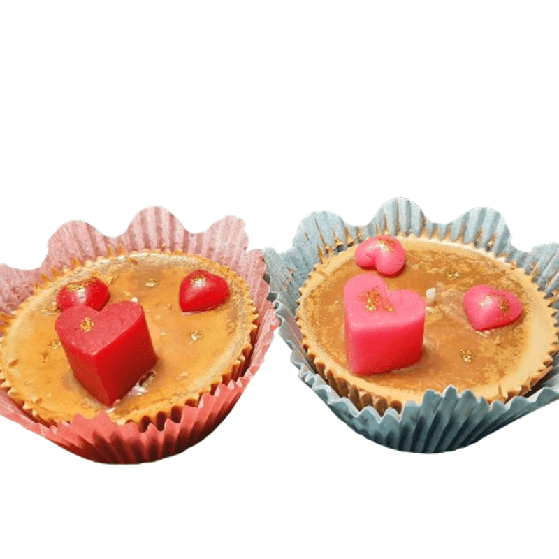 Casa si Gradina - Decoratiuni - Aromaterapie si lumanari - Lumanari si candele - Lumânare parfumată Cupcake, Happy Cake – Tiramisu, Portocală, Rom, handmade, 60g - Infinity.ro