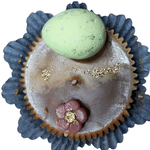 Casa si Gradina - Decoratiuni - Aromaterapie si lumanari - Lumanari si candele - Lumânare parfumată Cupcake, Happy Cake – Tiramisu, Portocală, Rom, handmade, 60g - Infinity.ro