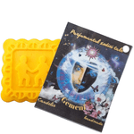 Casa si Gradina - Decoratiuni - Aromaterapie si lumanari - Odorizante camera - Odorizant Zodia Ta, Gemeni – Portocala, Mosc, Lavanda, tableta parfumata dulap, handmade, Candelis, ceară soia 35g - Infinity.ro