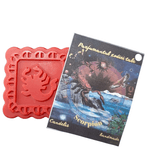 Casa si Gradina - Decoratiuni - Aromaterapie si lumanari - Odorizante camera - Odorizant Zodia Ta, Scorpion – Pruna, Patchouli, Portocala rosie, tableta parfumata dulap, handmade, ceară soia, 35g - Infinity.ro