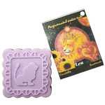 Casa si Gradina - Decoratiuni - Aromaterapie si lumanari - Odorizante camera - Odorizant Zodia Ta, Leu – Trandafir, Cedru, Bujor, tableta parfumata dulap, handmade, Candelis, ceară soia, 35g - Infinity.ro