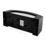 Casa si Gradina - Corpuri si surse de iluminat - Plafoniere, aplice si spoturi - Aplica pentru exterior Corso 6054-LVT, 1xE27, neagra, IP54, Masterled - Infinity.ro