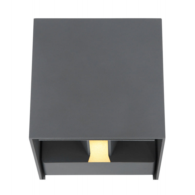 Casa si Gradina - Corpuri si surse de iluminat - Plafoniere, aplice si spoturi - Aplica de exterior din aluminiu antracit, lumina calda (3000K), 34168, Globo - Infinity.ro