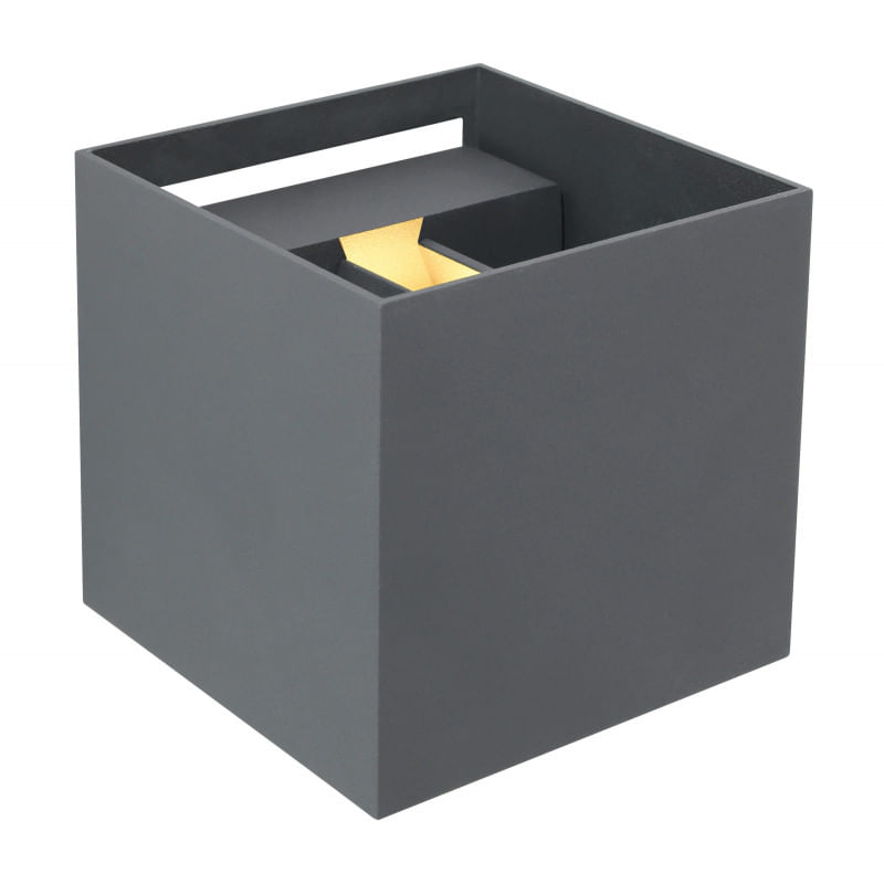 Casa si Gradina - Corpuri si surse de iluminat - Plafoniere, aplice si spoturi - Aplica de exterior din aluminiu antracit, lumina calda (3000K), 34168, Globo - Infinity.ro