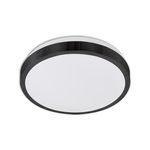 Casa si Gradina - Corpuri si surse de iluminat - Plafoniere, aplice si spoturi - Plafoniera LED 7431-LVT, 16W, 1120lm, lumina neutra, IP44, alba+neagra, Masterled - Infinity.ro