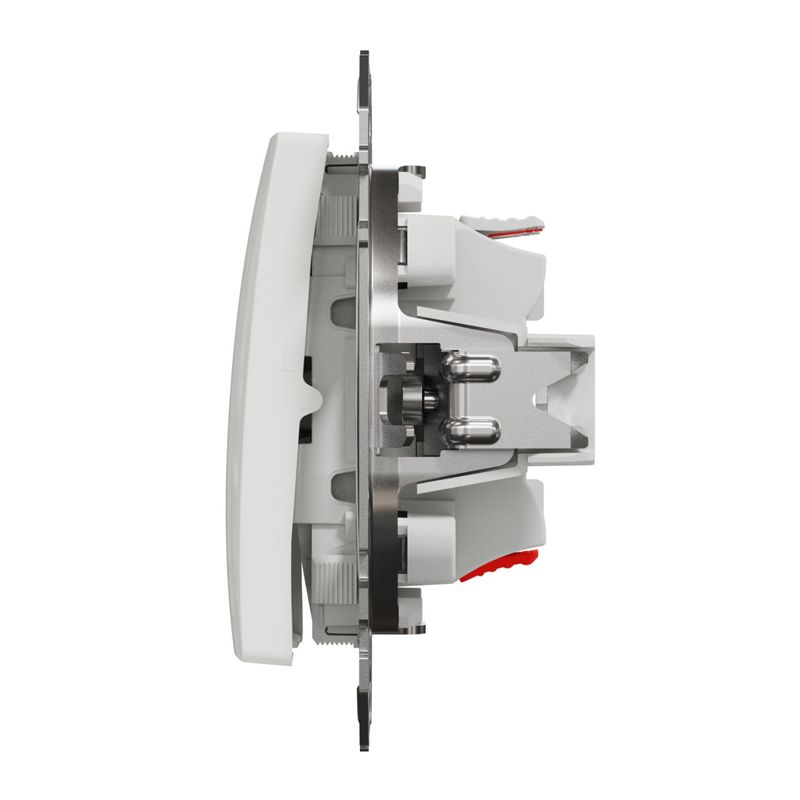 Casa si Gradina - Electrice - Distributie electrica si comanda - Intrerupatoare - Intrerupator cruce, 10A, IP20, Alb, Schneider Sedna Design - Infinity.ro