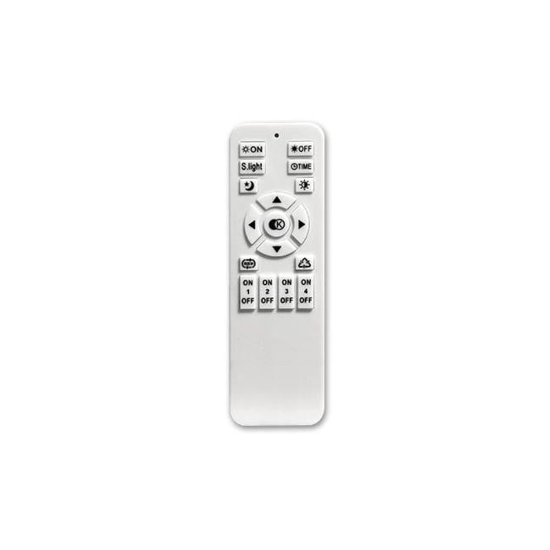 Casa si Gradina - Corpuri si surse de iluminat - Plafoniere, aplice si spoturi - Plafoniera LED 4558-LVT, cu telecomanda, 60W, 110lm, lumina calda+neutra+rece, IP20, alba, Masterled - Infinity.ro