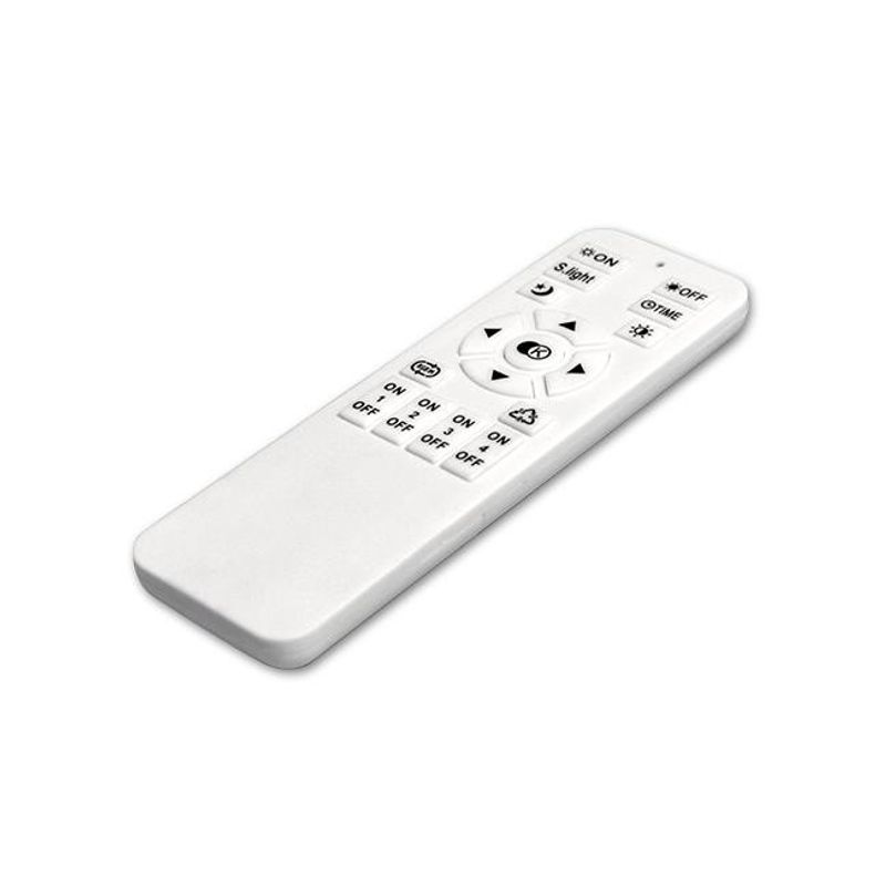 Casa si Gradina - Corpuri si surse de iluminat - Plafoniere, aplice si spoturi - Plafoniera LED 4558-LVT, cu telecomanda, 60W, 110lm, lumina calda+neutra+rece, IP20, alba, Masterled - Infinity.ro