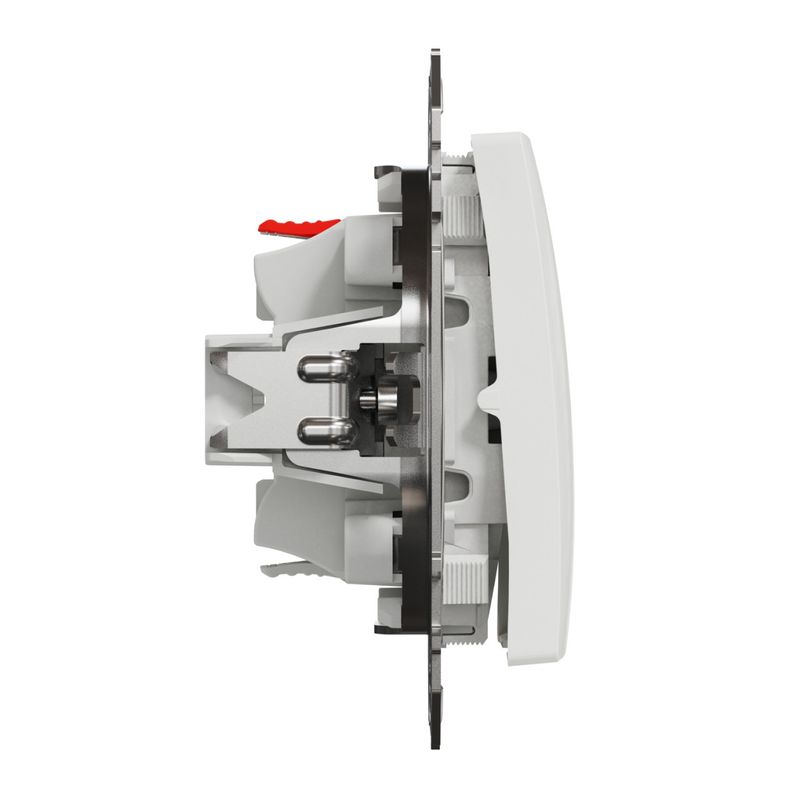 Casa si Gradina - Electrice - Distributie electrica si comanda - Intrerupatoare - Intrerupator cap scara, 10A, IP20, Alb, Schneider Sedna Design - Infinity.ro