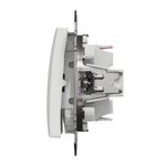 Casa si Gradina - Electrice - Distributie electrica si comanda - Intrerupatoare - Intrerupator cap scara, 10A, IP20, Alb, Schneider Sedna Design - Infinity.ro