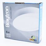 Casa si Gradina - Corpuri si surse de iluminat - Plafoniere, aplice si spoturi - Spot LED 6W Aplicat, Rotund, Braytron, 350lm, Lumina Neutra (4200K), Alb - Infinity.ro