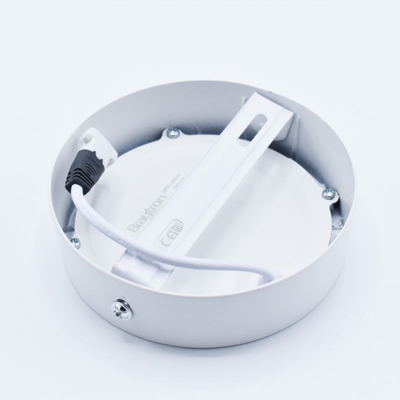 Casa si Gradina - Corpuri si surse de iluminat - Plafoniere, aplice si spoturi - Spot LED 6W Aplicat, Rotund, Braytron, 350lm, Lumina Neutra (4200K), Alb - Infinity.ro