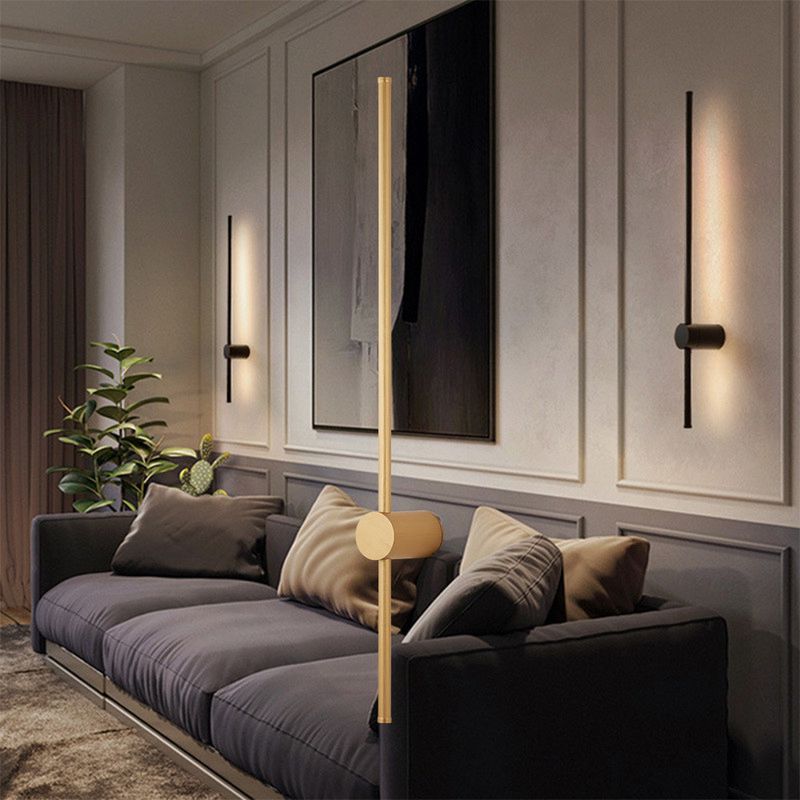 Casa si Gradina - Corpuri si surse de iluminat - Plafoniere, aplice si spoturi - Aplica LED Tiny BH07-04106, 16W, 1160lm, lumina calda, IP20, aurie, Braytron - Infinity.ro