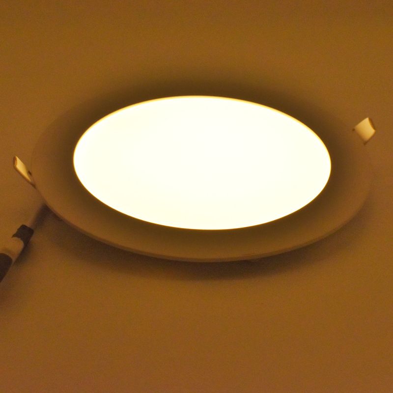 Casa si Gradina - Corpuri si surse de iluminat - Plafoniere, aplice si spoturi - Spot LED 12W Incastrat, Rotund, Braytron, 910lm, Lumina Calda (3000K), Alb - Infinity.ro