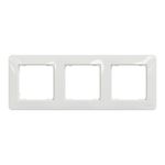 Casa si Gradina - Electrice - Accesorii electrice - Accesorii prize si intrerupatoare - Rama tripla IP 20, Alb, Schneider Sedna Design - Infinity.ro