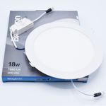 Casa si Gradina - Corpuri si surse de iluminat - Plafoniere, aplice si spoturi - Spot LED 18W Incastrat, Rotund, Braytron, 1760lm, Lumina Neutra (4200K), Alb - Infinity.ro