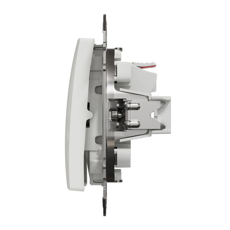 Casa si Gradina - Electrice - Distributie electrica si comanda - Intrerupatoare - Intrerupator dublu, 10A, IP20, Alb, Schneider Sedna Design - Infinity.ro