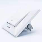 Casa si Gradina - Electrice - Distributie electrica si comanda - Intrerupatoare - Intrerupator cruce Arkedia Panasonic, ST, alb - Infinity.ro