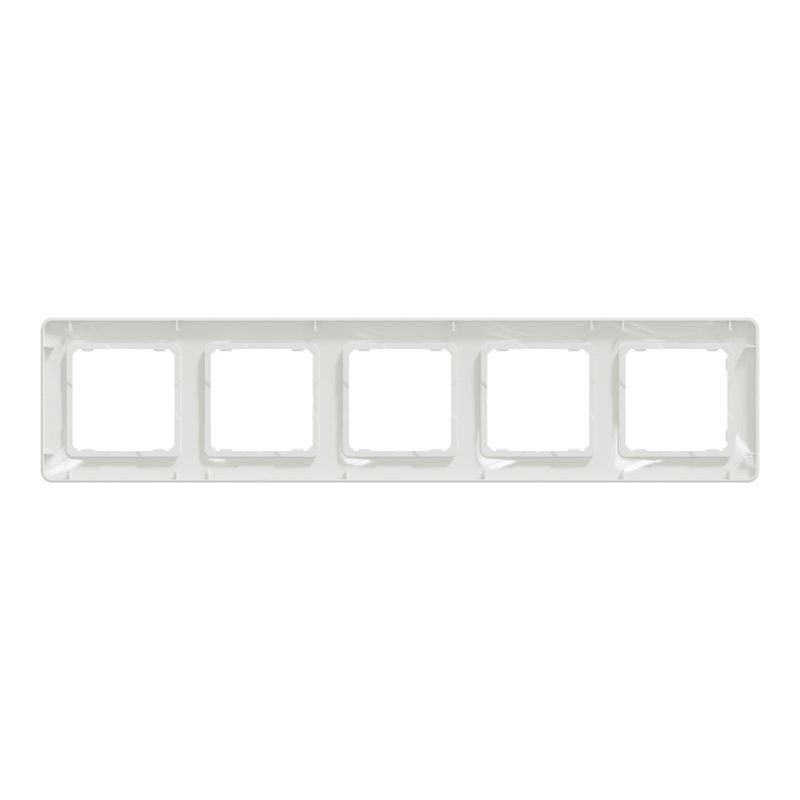 Casa si Gradina - Electrice - Accesorii electrice - Accesorii prize si intrerupatoare - Rama 5 module IP 20, Alb, Schneider Sedna Design - Infinity.ro