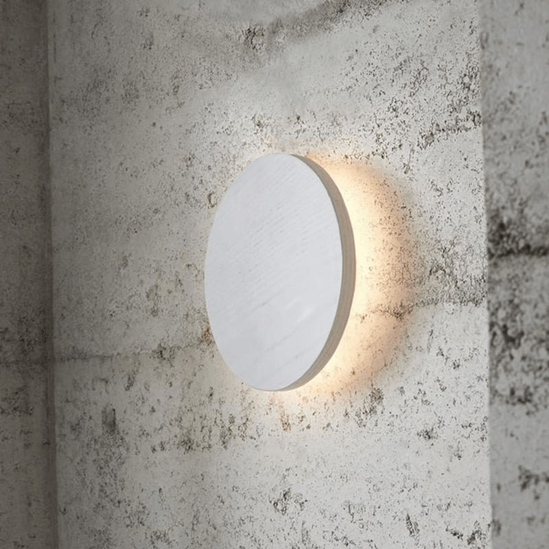 Casa si Gradina - Corpuri si surse de iluminat - Plafoniere, aplice si spoturi - Aplica LED 12W pentru exterior Palermo, alba, IP65, lumina calda(3000 K), 1160 lm, Braytron - Infinity.ro