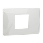 Casa si Gradina - Electrice - Accesorii electrice - Accesorii prize si intrerupatoare - Rama 2 modul pentru suport de 3, alba, IP20, Schneider Noua Unica - Infinity.ro