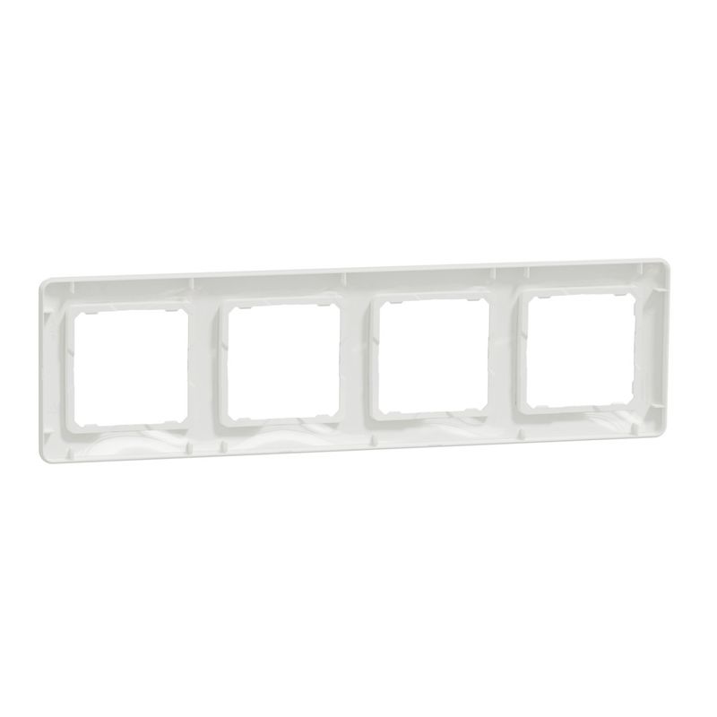 Casa si Gradina - Electrice - Accesorii electrice - Accesorii prize si intrerupatoare - Rama 4 module IP 20, Alb, Schneider Sedna Design - Infinity.ro