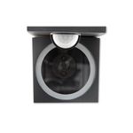 Casa si Gradina - Corpuri si surse de iluminat - Plafoniere, aplice si spoturi - Aplica pentru exterior mobila, cu senzor de miscare, negru mat, 1 bec, dulie GU10, IP44, Masterled - Infinity.ro
