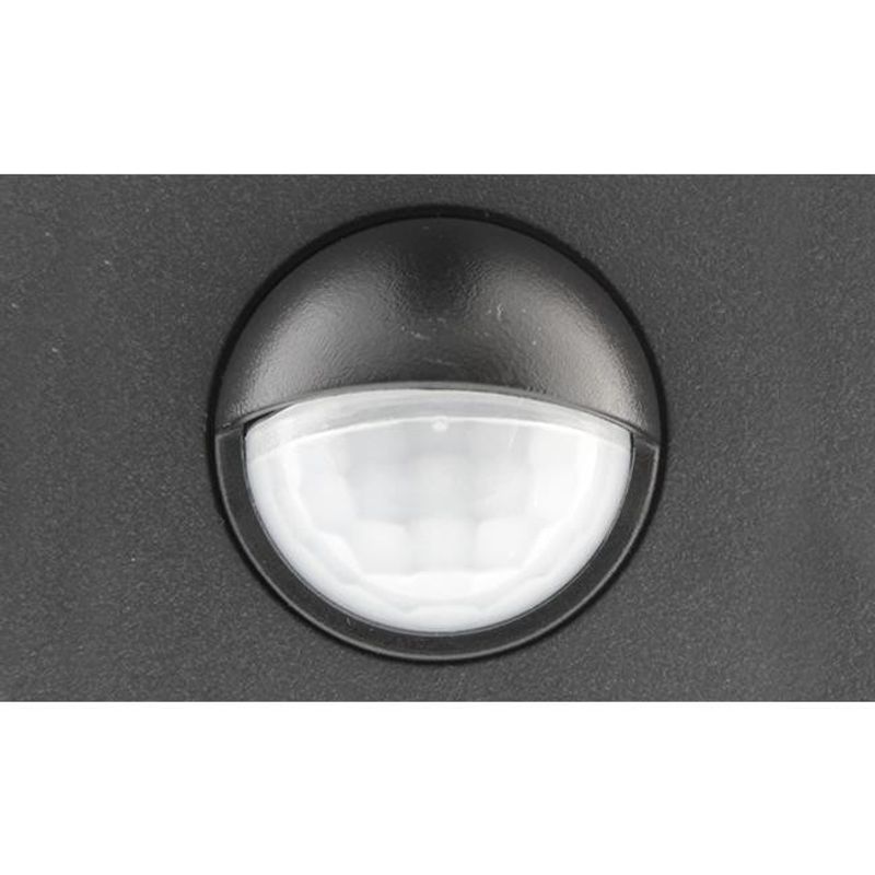 Casa si Gradina - Corpuri si surse de iluminat - Plafoniere, aplice si spoturi - Aplica pentru exterior mobila, cu senzor de miscare, negru mat, 1 bec, dulie GU10, IP44, Masterled - Infinity.ro