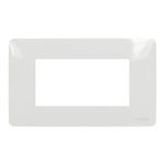 Casa si Gradina - Electrice - Accesorii electrice - Accesorii prize si intrerupatoare - Rama 4 module, alba, IP20, Schneider Noua Unica - Infinity.ro
