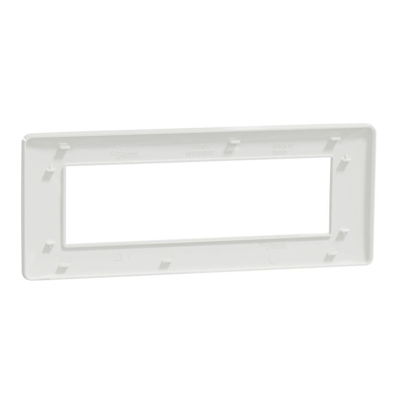 Casa si Gradina - Electrice - Accesorii electrice - Accesorii prize si intrerupatoare - Rama 7 module, alba, IP20, Schneider Noua Unica - Infinity.ro