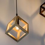 Casa si Gradina - Corpuri si surse de iluminat - Lustre si pendule - Pendul Rhombus KL111125, 1xE27, maro+negru, IP20, Klausen - Infinity.ro