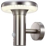 Casa si Gradina - Corpuri si surse de iluminat - Plafoniere, aplice si spoturi - Aplica LED cu senzor de miscare pentru exterior Quebec, 11W, lumina naturala(4000 K), 880 lm, Klausen - Infinity.ro