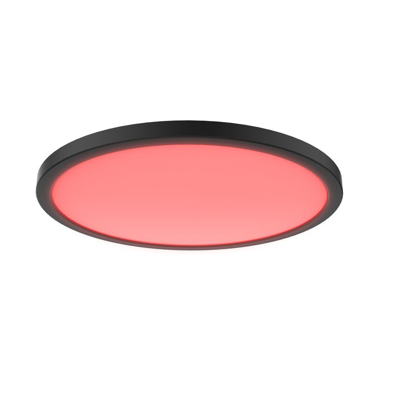 Casa si Gradina - Corpuri si surse de iluminat - Plafoniere, aplice si spoturi - Plafoniera LED Nebula KL151081, dimabila, 18W, 1880lm, lumina calda+neutra+rece, IP20, alba+neagra, Klausen - Infinity.ro