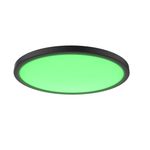 Casa si Gradina - Corpuri si surse de iluminat - Plafoniere, aplice si spoturi - Plafoniera LED Nebula KL151081, dimabila, 18W, 1880lm, lumina calda+neutra+rece, IP20, alba+neagra, Klausen - Infinity.ro