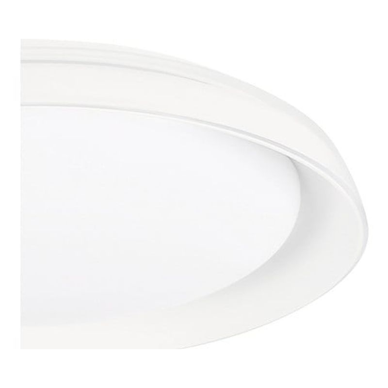 Casa si Gradina - Corpuri si surse de iluminat - Plafoniere, aplice si spoturi - Plafoniera LED Excellence KL151007, cu telecomanda, 30W, 1850lm, lumina calda+neutra+rece, IP20, alba, Klausen - Infinity.ro