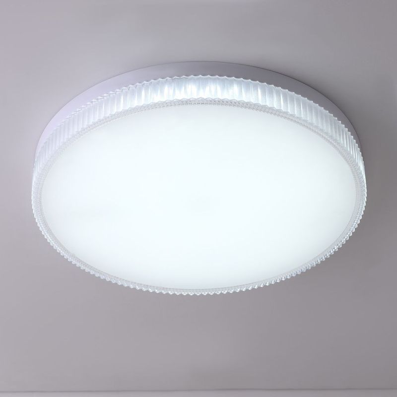 Casa si Gradina - Corpuri si surse de iluminat - Plafoniere, aplice si spoturi - Plafoniera LED Electra KL151076, rotunda, 36W, 4300lm, lumina neutra, IP20, alba, Klausen - Infinity.ro