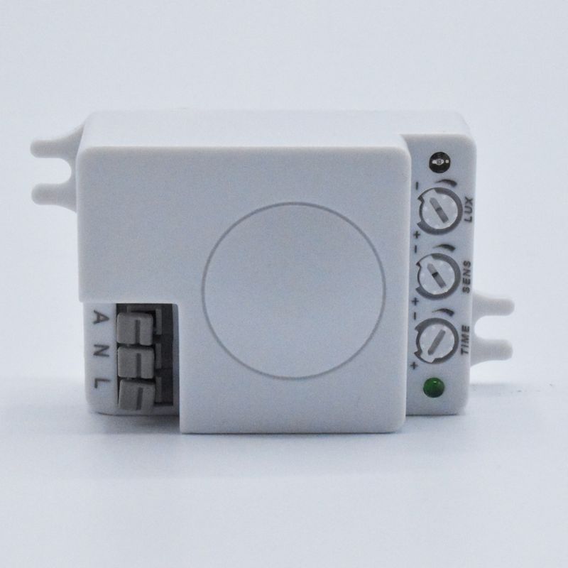 Casa si Gradina - Electrice - Smart Home - Centrale si module smart home - Senzor de miscare cu microunde, 180-360 grade, max 300W LED, IP20, alb - Infinity.ro