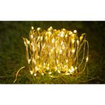 Casa si Gradina - Decoratiuni - Decoratiuni petrecere - Bannere si ghirlande decorative - Ghirlanda LED solara, 1W, 25lm, lumina calda (3000K), IP44, Masterled - Infinity.ro