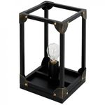 Casa si Gradina - Corpuri si surse de iluminat - Veioze si lampi - Veioze - Veioza Case Tl1 6564, cu intrerupator, 1xE27, neagra, IP20, Klausen - Infinity.ro