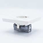 Casa si Gradina - Electrice - Prize - Priza simpla cu impamantare si protectie copil Karre Plus Pansonic, ST, alba - Infinity.ro