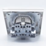 Casa si Gradina - Electrice - Prize - Priza simpla cu impamantare si protectie copil Karre Plus Pansonic, ST, alba - Infinity.ro