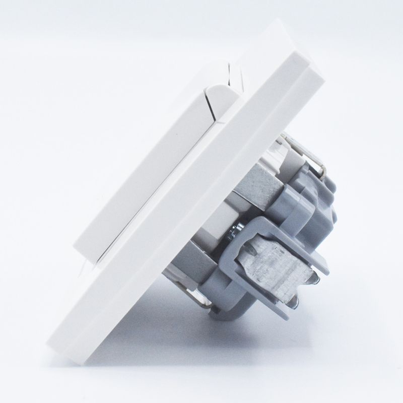 Casa si Gradina - Electrice - Prize - Priza cu capac Karre Plus Pansonic, ST, alba - Infinity.ro