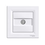 Casa si Gradina - Electrice - Prize - Priza TV capat, IP20, Alb Schneider Asfora - Infinity.ro