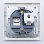 Casa si Gradina - Electrice - Prize - Priza internet cat 5E Arkedia Pansonic, ST, alba - Infinity.ro