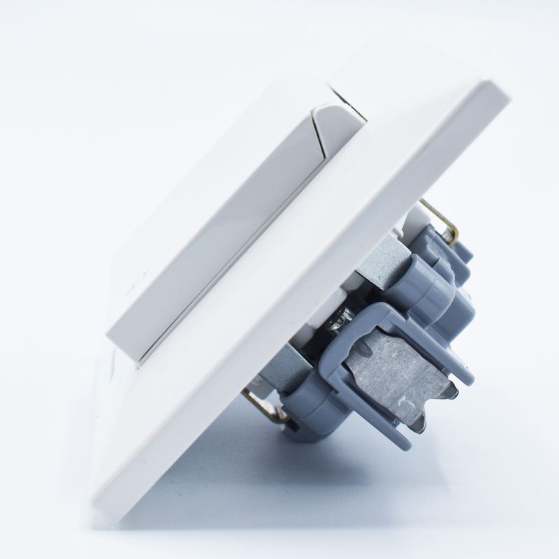 Casa si Gradina - Electrice - Prize - Priza cu capac Arkedia Pansonic, ST, alba - Infinity.ro