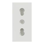 Casa si Gradina - Electrice - Prize - Priza simpla, cu impamantare, 1 modul, 16A, alba, Schneider Noua Unica - Infinity.ro